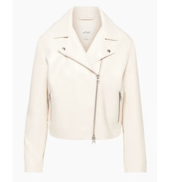 Aritzia Wilfred Diaz Leather Jacket NWT - Picture 1 of 7